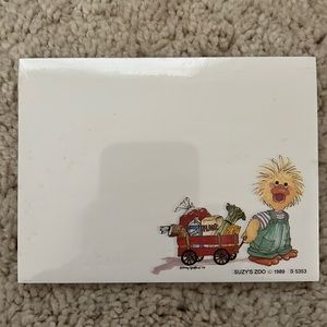 Brand new Suzy’s Zoo sticky notes
